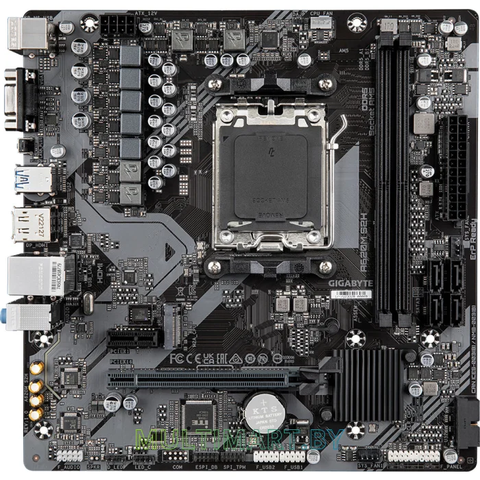 Материнская плата Gigabyte A620M S2H (rev. 1.0)